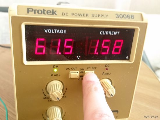 Лабораторный блок питания 60В 1,5А Protek 3006B