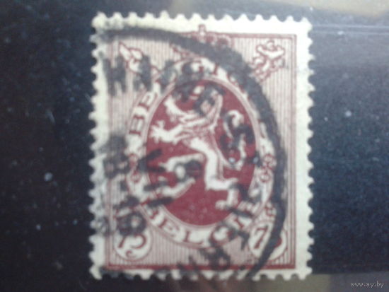 Бельгия 1932 Стандарт, герб  75 сантимов