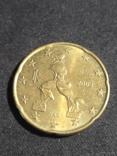 Италия 20 евроцентов 2009