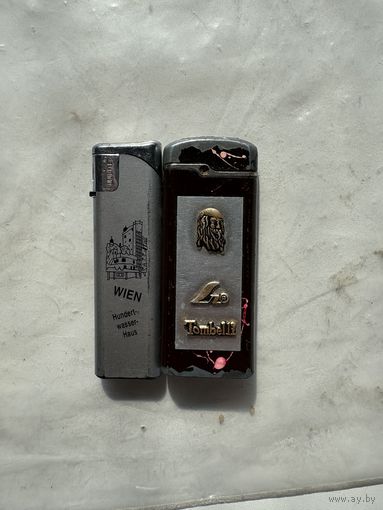 Зажигалки коллекционные. Цена за 2