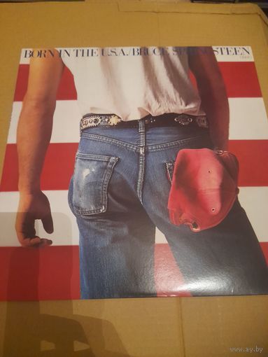 BRUCE SPRINGSTEEN " BORN IN THE U.S.A."  1984  LP   JAPAN  CBS/SONY 28AP 2850  NM/NM