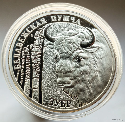 Беловежская пуща. Зубр, 20 рублей 2001