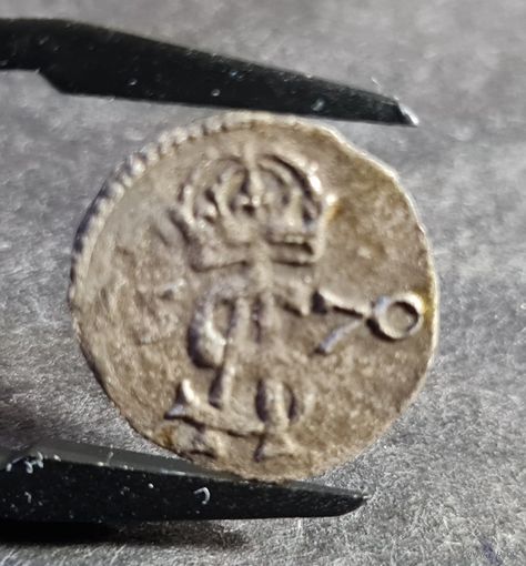 С рубля! денарий 1570, много лотов с рубля! без мц.