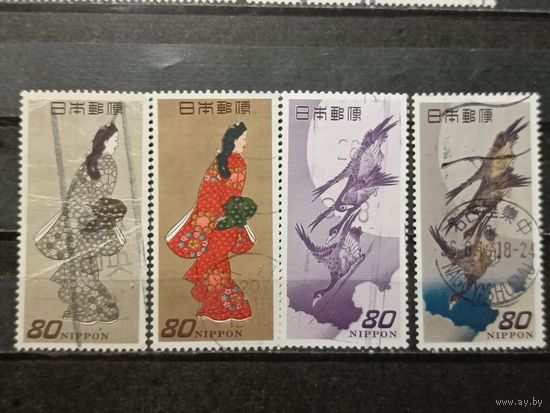 Япония, 1996. История Японских почтовых марок, полная серия