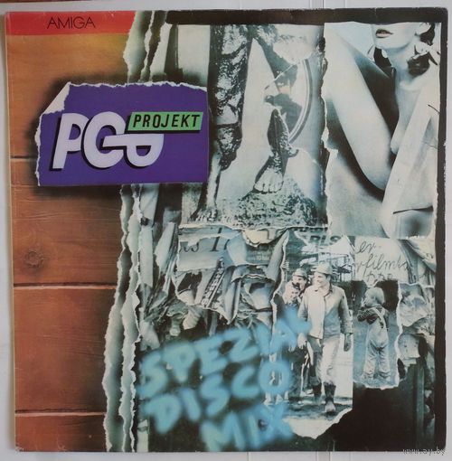 LP Pop Projekt – Spezial Disco Mix (1987) Electro, Disco