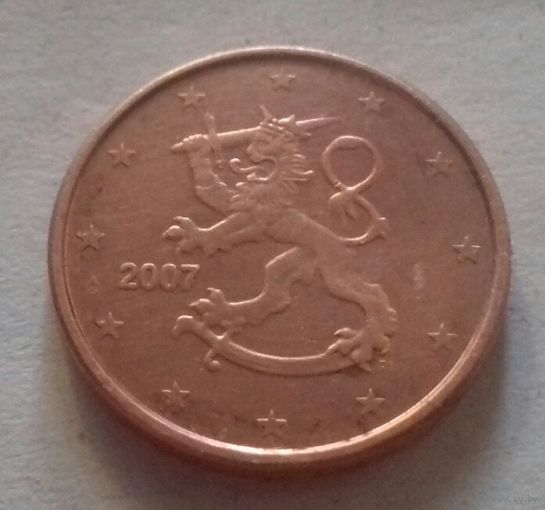 1 евроцент, Финляндия 2007 г.