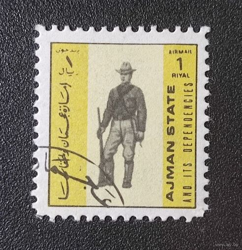 Марка Аджман 1972г. 1.14