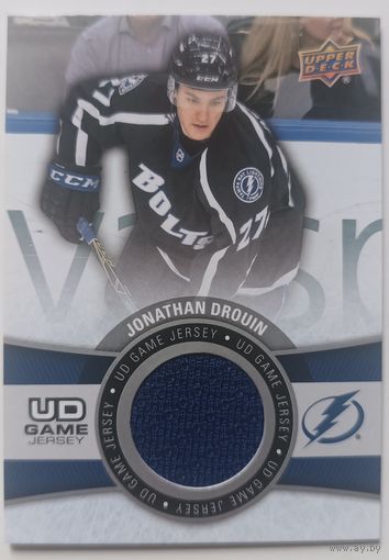 Хоккейная карточка НХЛ джерси Jonathan Drouin (Тампа)