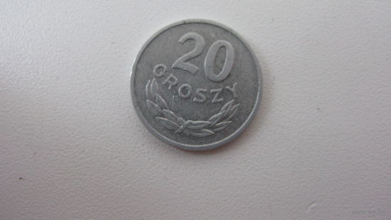 Польша 20 грошей 1963