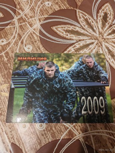 Календарик,пресса,2009