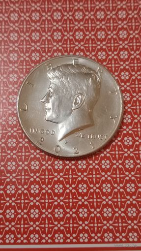 США 1/2 доллара 2021 Р
