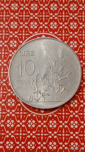 Сан Марино 10 лир 1991