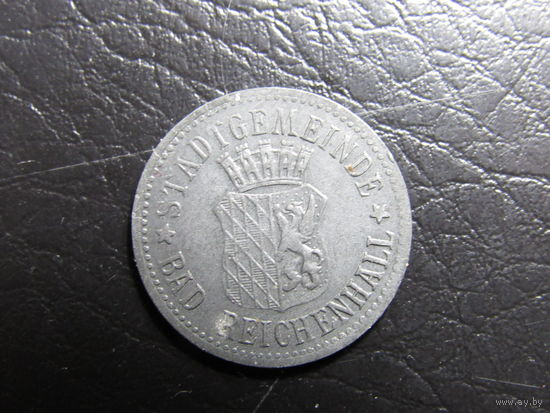 Германия. 10 пфеннигов.1917. Бад-Райхенхалль. С 20 копеек. Распродажа коллекции. Смотрите другие лоты.