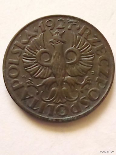 2 гроша 1927 г Речь Посполита, хорошая (1)