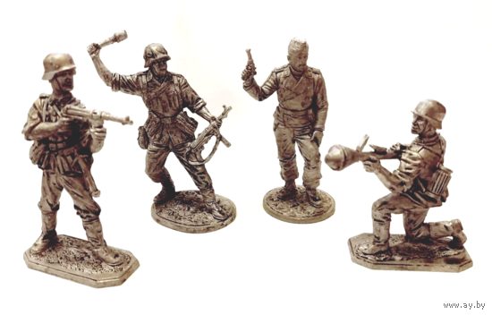 Статуэтки Вторая мировая война Deutsche Armee 2 Оловянный сплав