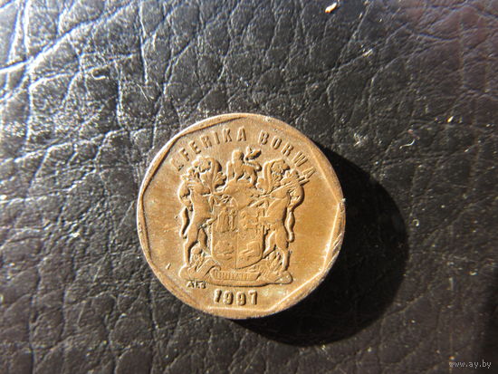ЮАР.20 центов.1997. С 20 копеек. Распродажа коллекции. Смотрите другие лоты.