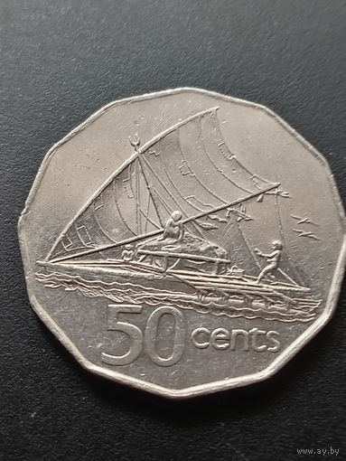 Фиджи 50 центов 1996 г.
