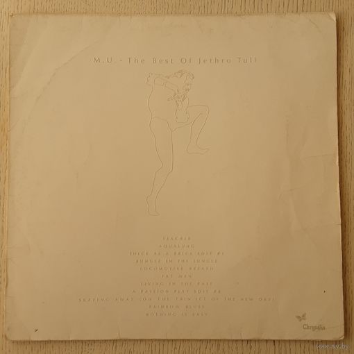 JETHRO TULL - 1976 - M.U. - THE BEST OF JETHRO TULL (GERMANY) LP + POSTER