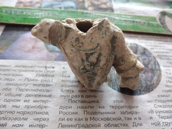 Статуэтка в работу. Находка. Похоже на фарфор