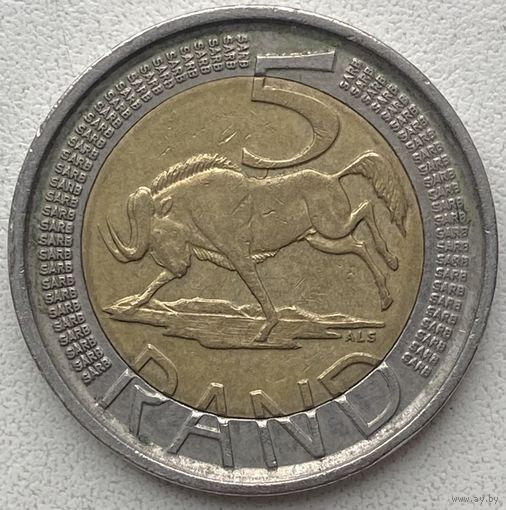 ЮАР 5 рандов 2011 г.