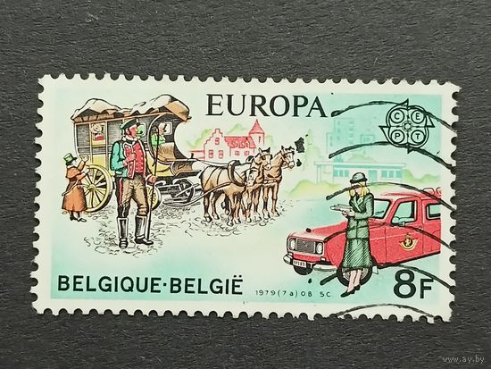 Бельгия 1979. Марки ЕВРОПА - Почта и телекоммуникации