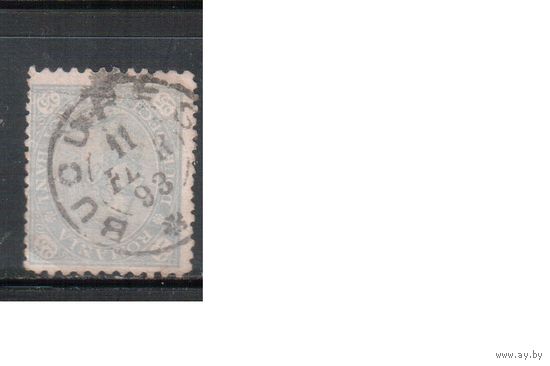 Румыния-1890, (Мих.88) гаш. , Стандарт, Король Карл I, (3)