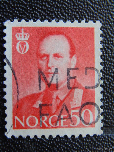 Норвегия 1958 г. Король Олаф V.