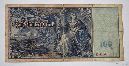 1909 год Германия 100