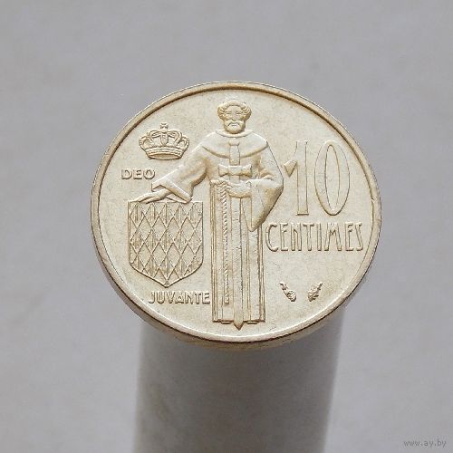 Монако 10 сантимов 1979