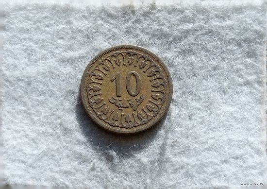 Werty71 Тунис 10 миллимов 1960