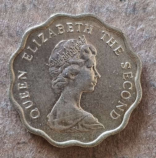 Гонконг 20 центов 1976 г., KM# 36