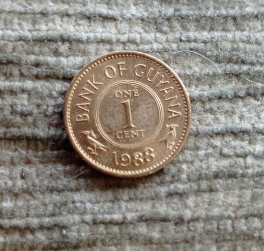 Werty71 Гайана 1 цент 1988