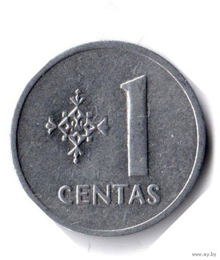 Литва. 1 цент. 1991 г.