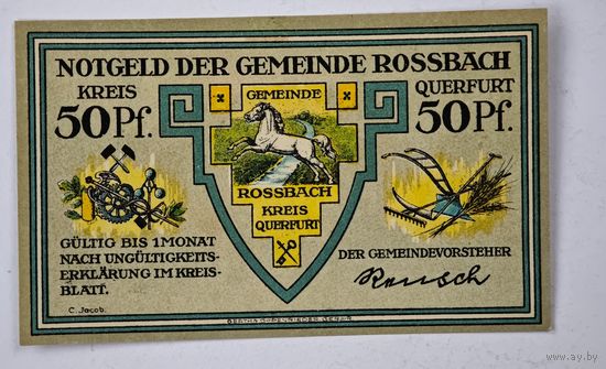 50 пфеннигов Германия нотгельд