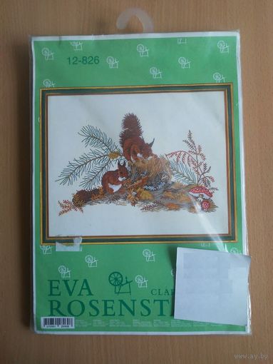 Набор для вышивания Eva Rosenstand 12-826 Белочки (Squirrel)