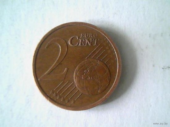 Монеты. Нидерландия 2 евро цента 2003.