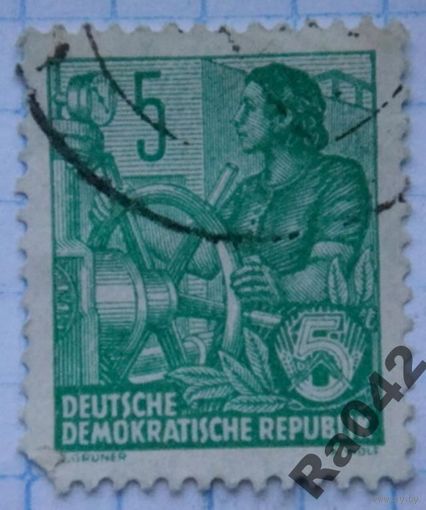 ГДР 1957 - 1959 У штурвала Транспорт