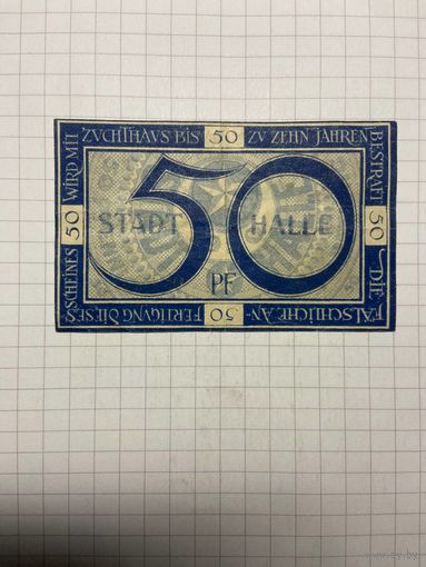 50 пфеннигов (нотгельды) г. Германия - 1312-2