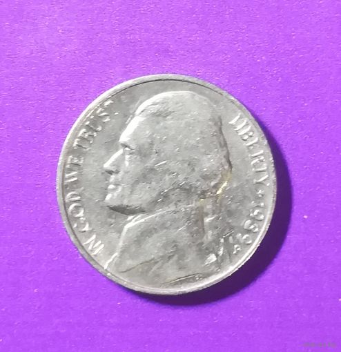 5 центов 1989 г.