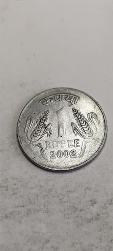 Индия 1 рупе 2002