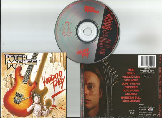 PETER MAGNEE - Voodoo Play (USA аудио CD 1993)
