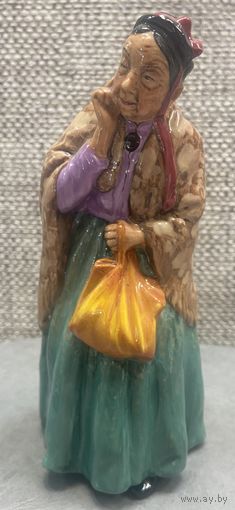 Фарфоровая статуэтка Бриджит Royal Dolton Англия 1950 год. 19 см