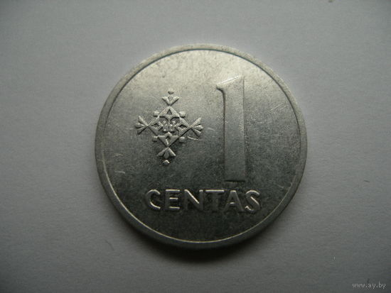 1 цент 1991 Литва