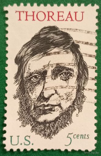 США 12 июля 1967. 150 летие со дня рождения Генри Дэвида Торо