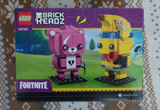 Лего Lego Brick Headz по Фортнайту. Конструктор Лего оригинал