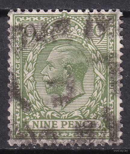 8.Br. Великобритания. Георг V. Стандарт. 1922 г.  Mi.#153. Одиночный выпуск.