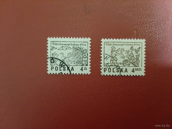 Резьба по дереву 1977 год Польша