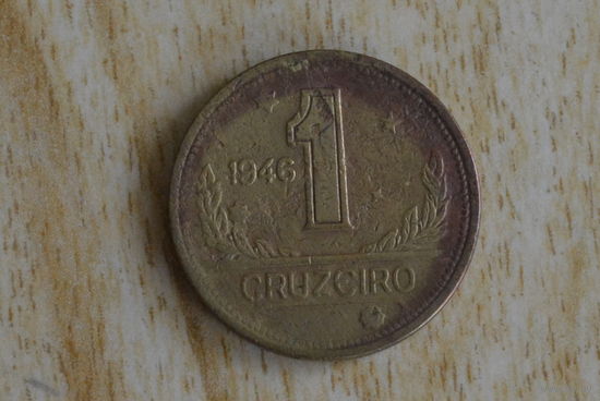 Бразилия 1 крузейро 1946
