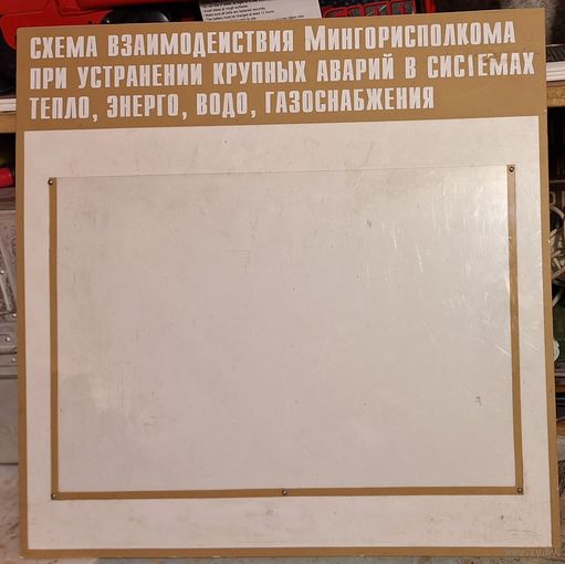 Табличка "Схема взаимодействия..."