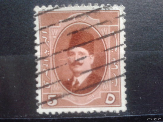 Египет, 1923, Стандарт, Король Фуад 5М